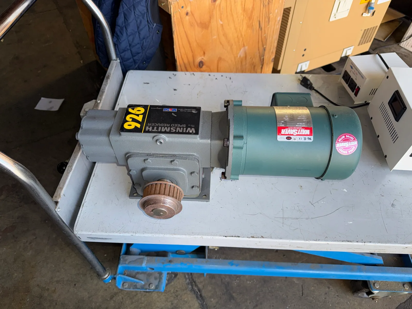 leeson-1-2-hp-gearmotor-with-winsmith-801-reduction-gearbox-926bb6