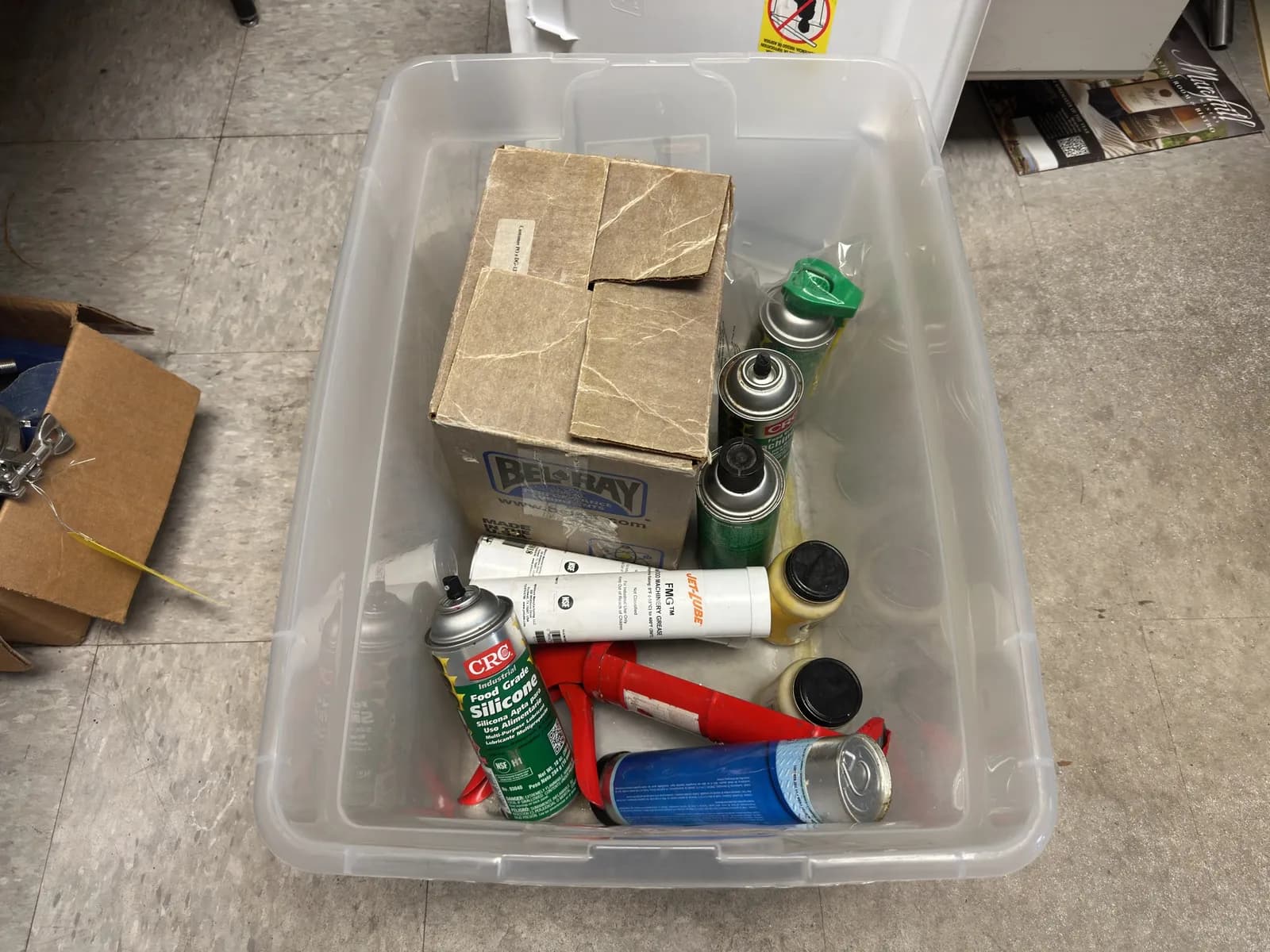 contents-of-bin-food-grade-silicone-machine-oil-food-machinery-grease-and-more-7aedc1