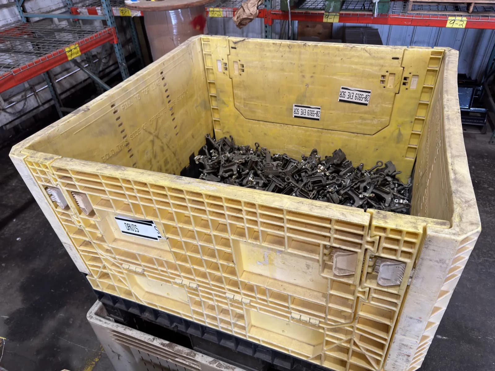 collapsing-crate-with-contents-hubbell-ground-clamps-flat-face-df3a75