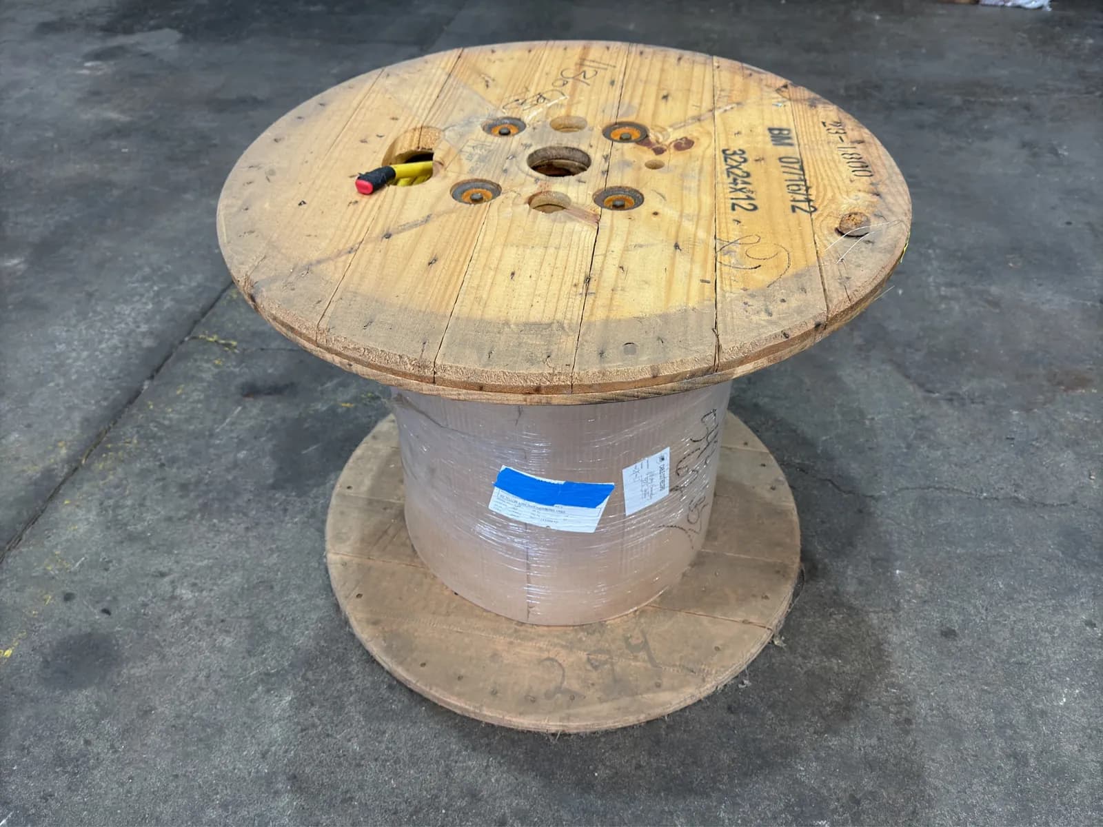 985-spool-of-2-0-yellow-xtra-flex-grounding-cable-2b35cf