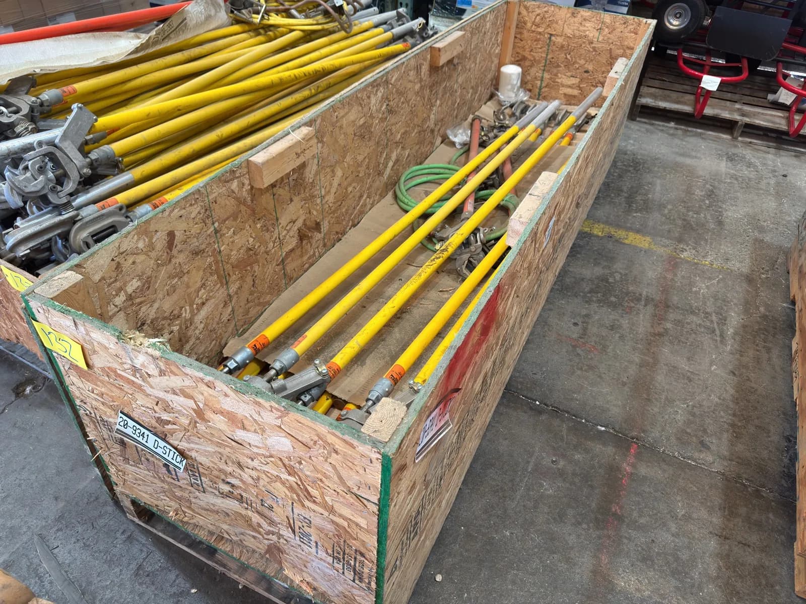 wood-crate-with-contents-approximately-37-salisbury-safety-line-poles-and-clamps-b1cd9b