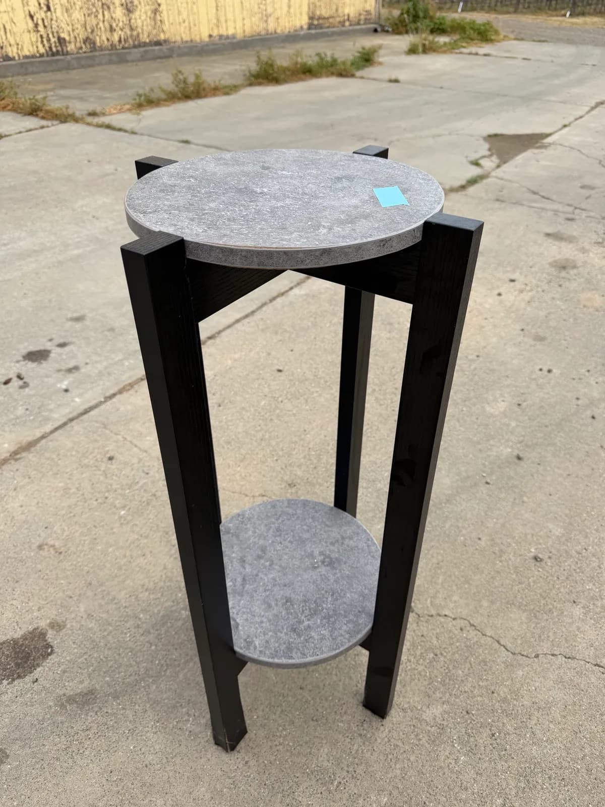 modern-black-wood-plant-stand-with-gray-stone-top-f2edf4