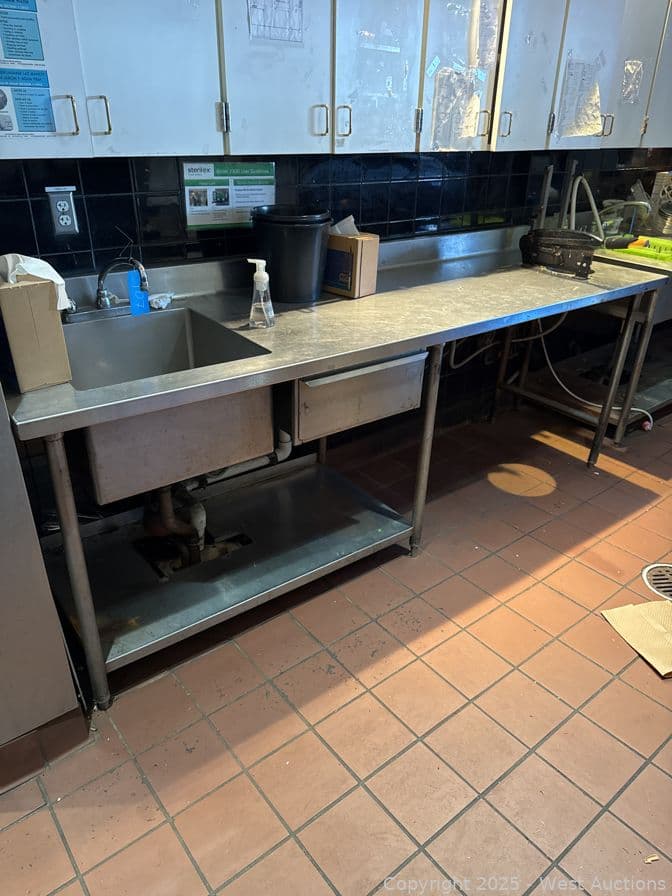 stainless-steel-sink-station-with-drawer-flower-cutter-and-more-582461