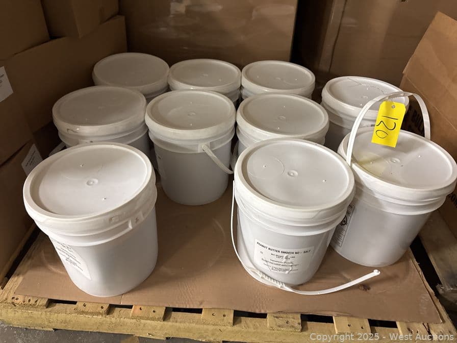 contents-of-pallet-10-5-gallon-containers-of-peanut-butter-622014
