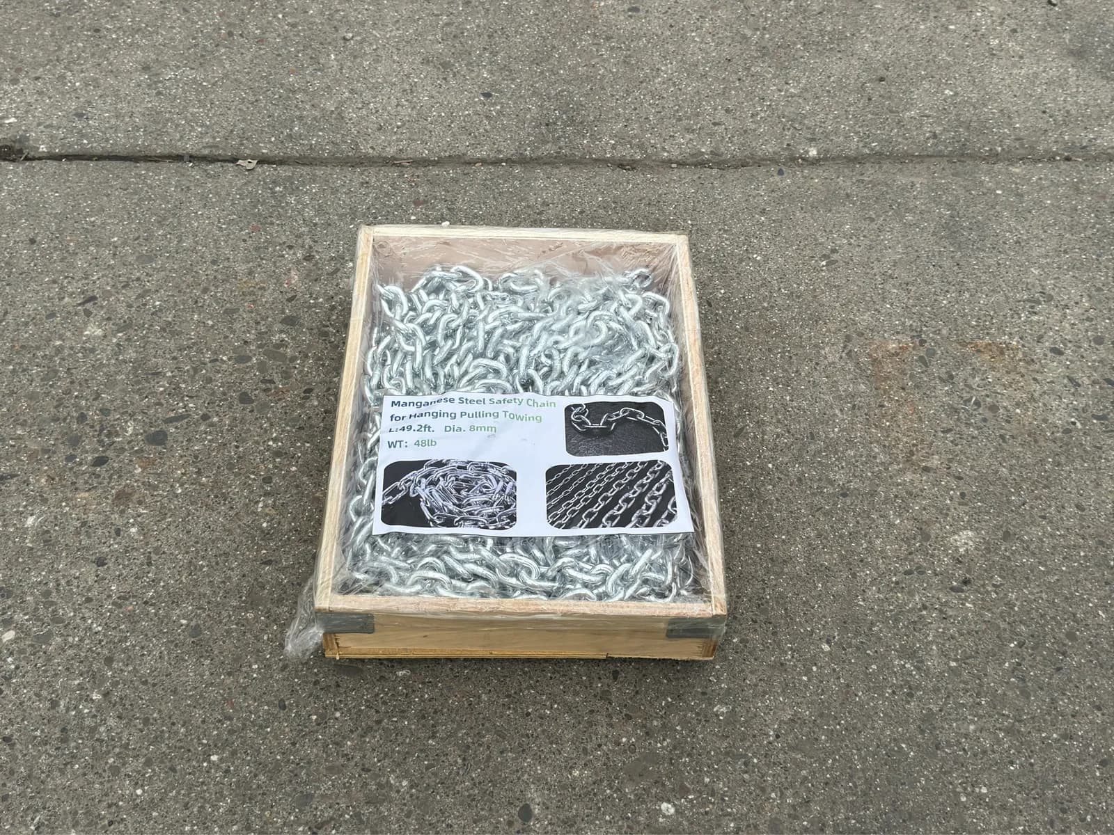 manganese-steel-safety-chain-492-unused-mm2lc1g3